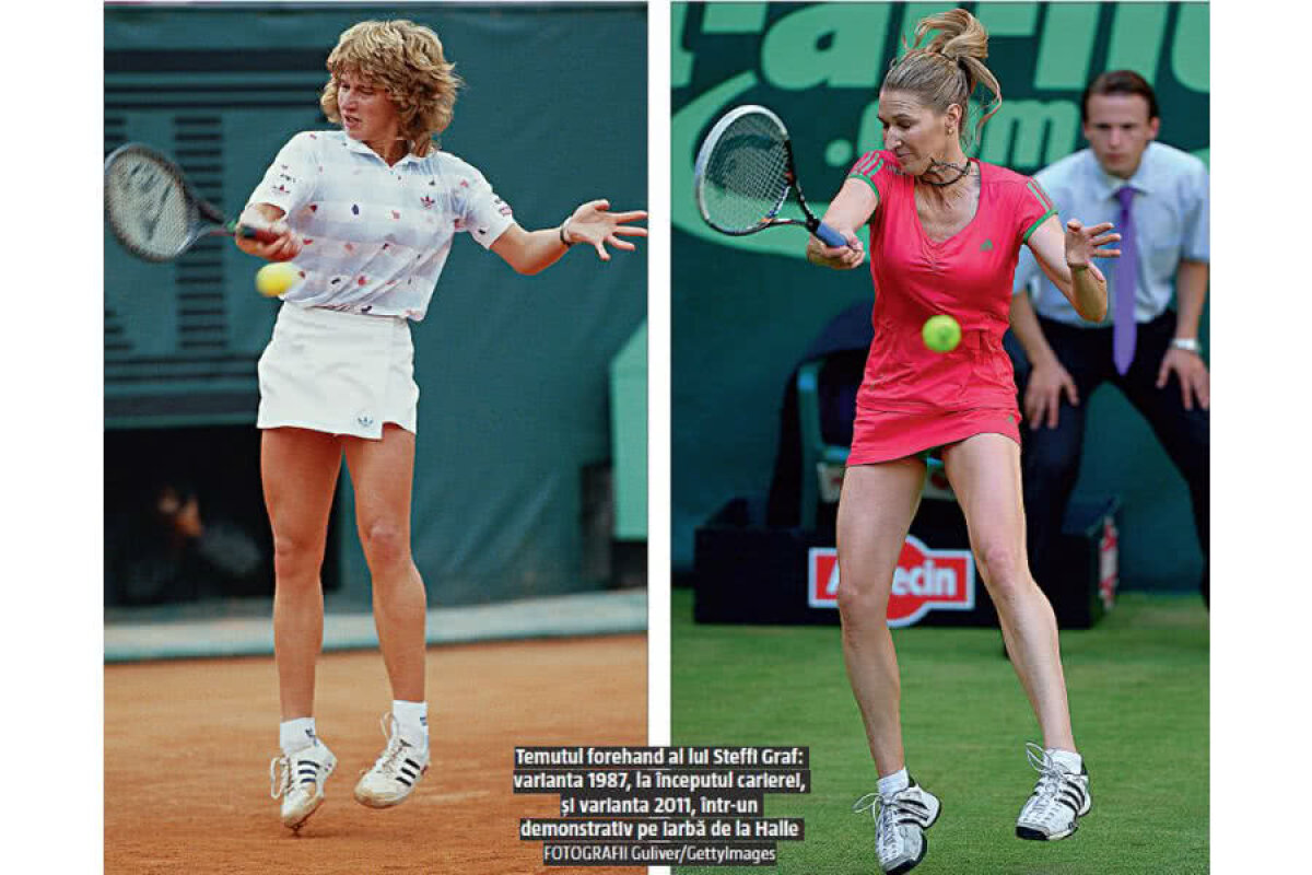 FOTO Steffi Graf - 50 » Câștigătoare a 22 de titluri de Mare Șlem, germanca a sărbătorit discret 50 de ani