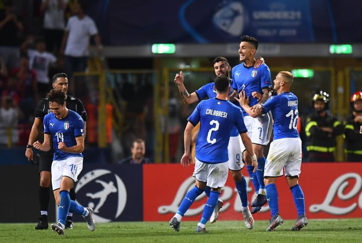 EURO 2019 // VIDEO Italia U21 câștigă derby-ul grupei A în fața Spaniei U21, scor 3-1!