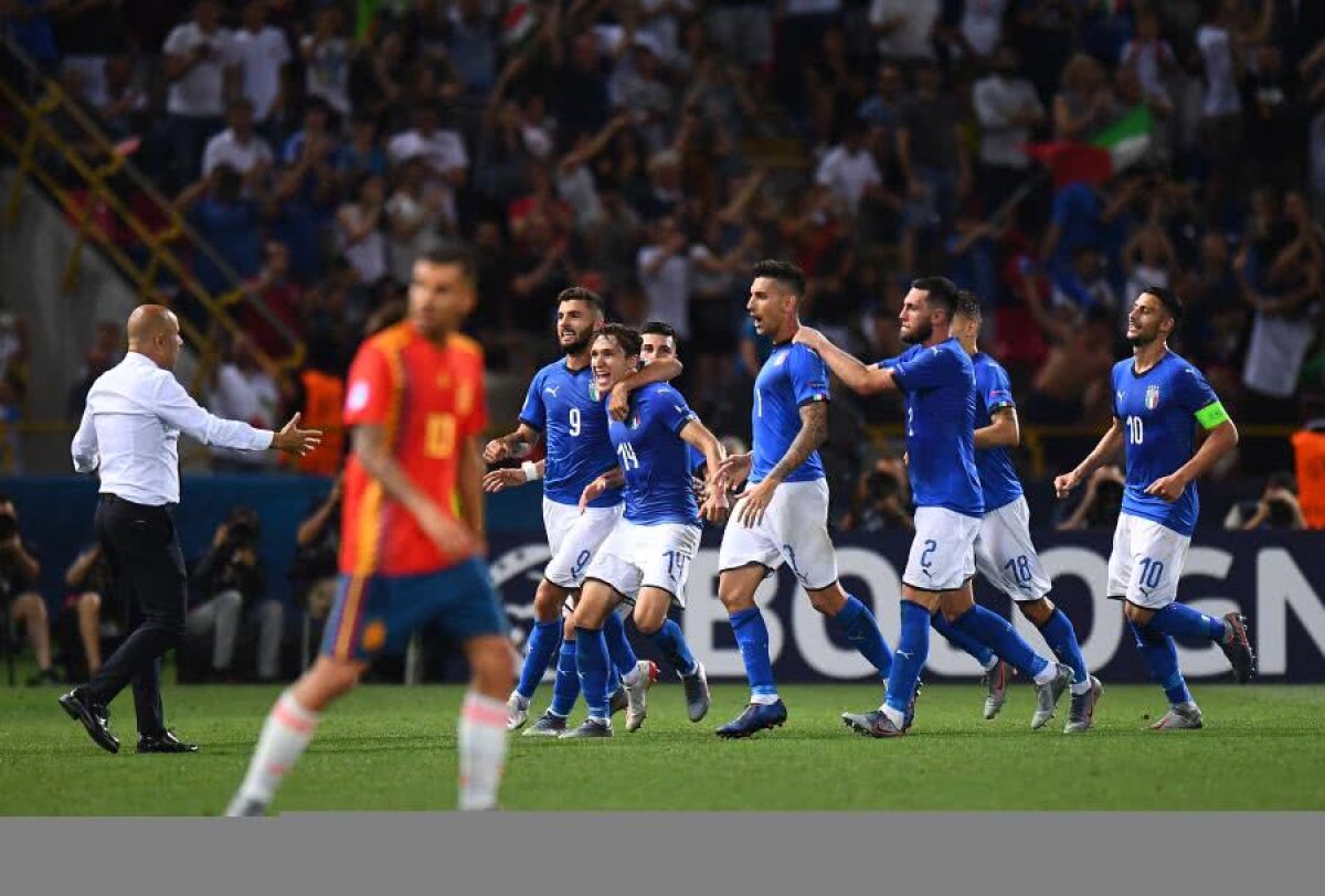EURO 2019 // VIDEO Italia U21 câștigă derby-ul grupei A în fața Spaniei U21, scor 3-1!