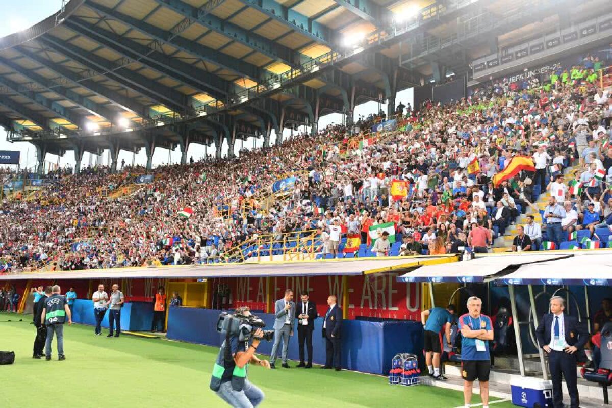 ITALIA U21 - SPANIA U21 3-1 // FOTO Reporterii GSP aduc 6 detalii neremarcate la TV de la derby-ul primei zile de la EURO 2019