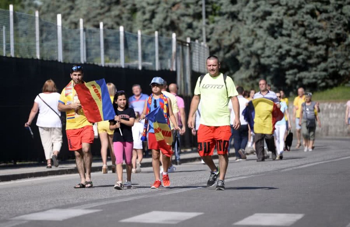 ROMÂNIA U21 - CROAȚIA U21 / FOTO Românii au ocupat stadionul din Serravalle! Mesajul superb afișat de către suporteri