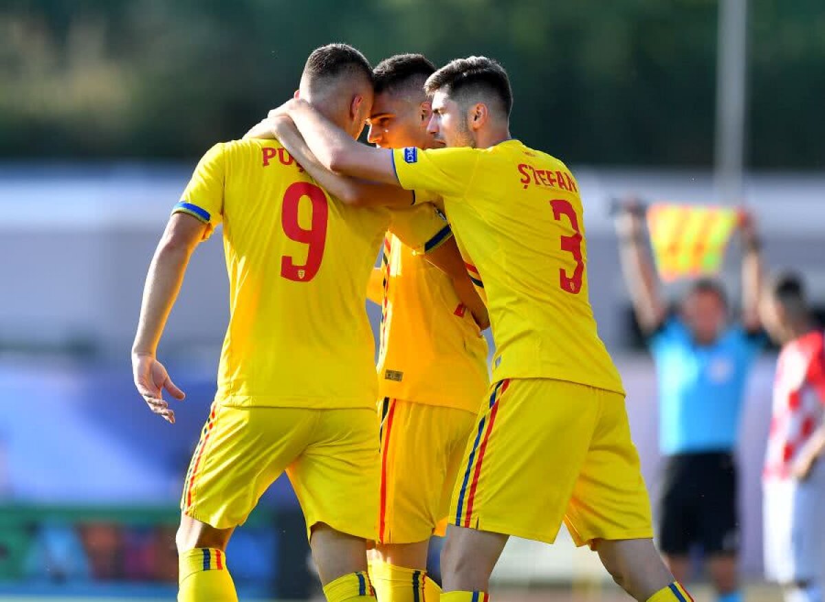 România U21 - Croația U21 // FOTO Emoționant! Gestul care nu s-a văzut la TV, după ce Ianis a marcat la fix 25 de ani de la „bijuteria” lui Hagi cu Columbia