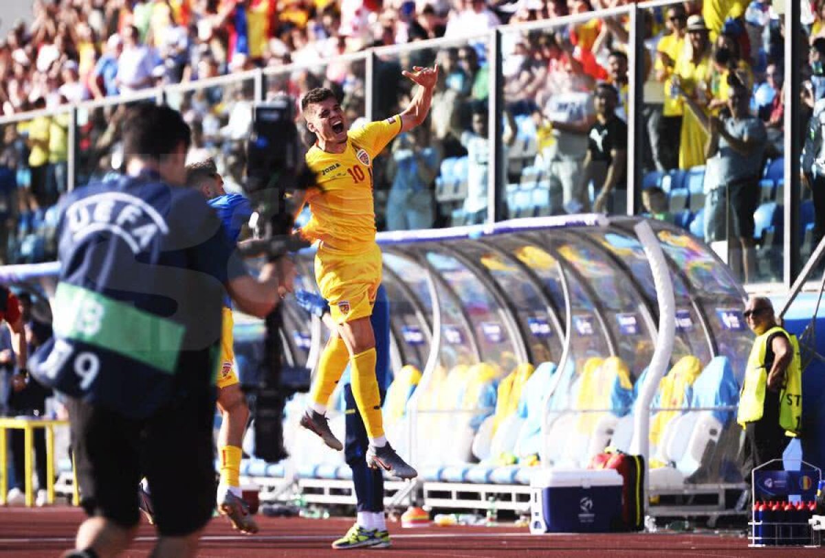 ROMÂNIA U21 - CROAȚIA U21 4-1 // FOTO 10 imagini spectaculoase surprinse de fotoreporterul GSP de la succesul istoric cu Croația