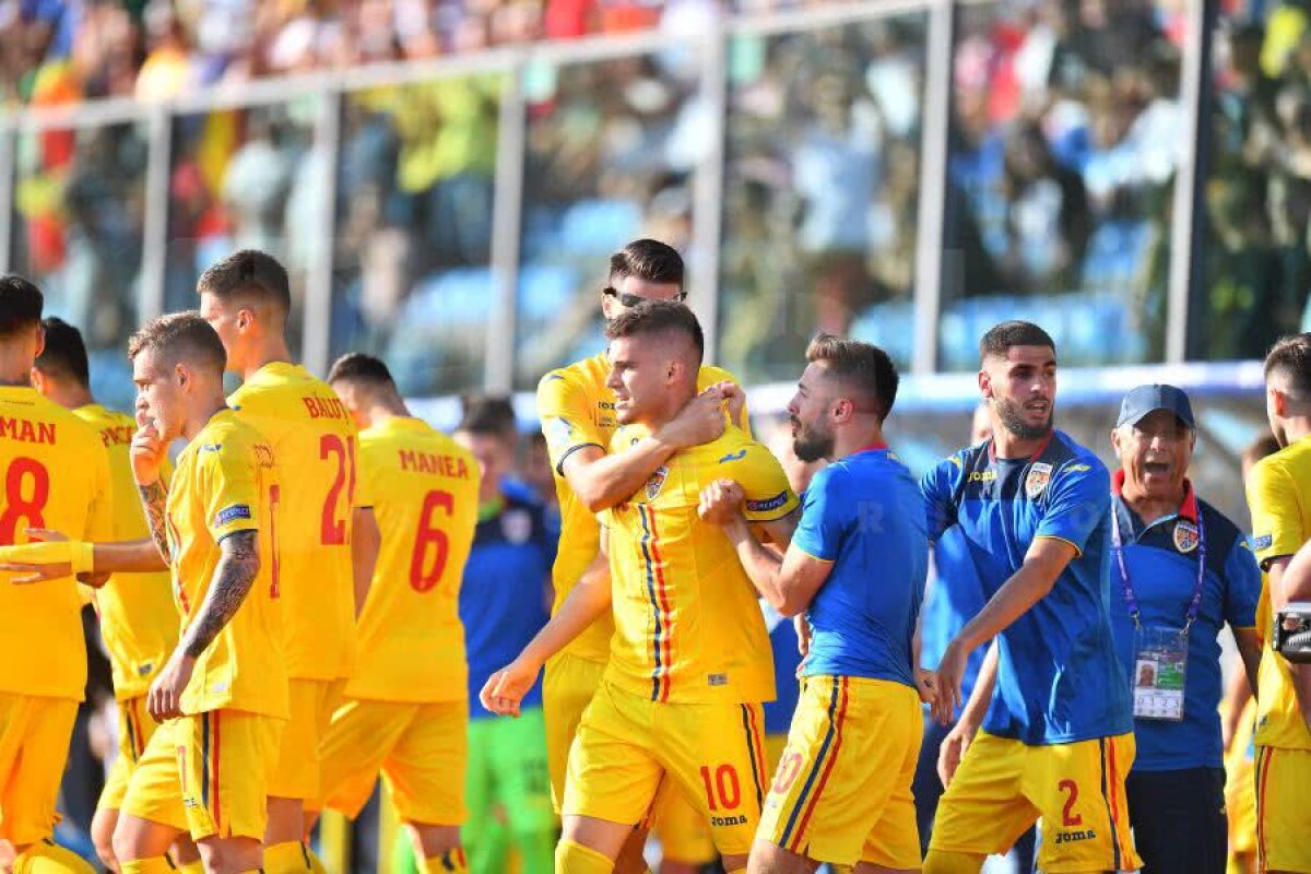 ROMÂNIA U21 - CROAȚIA U21 4-1 // FOTO 10 imagini spectaculoase surprinse de fotoreporterul GSP de la succesul istoric cu Croația