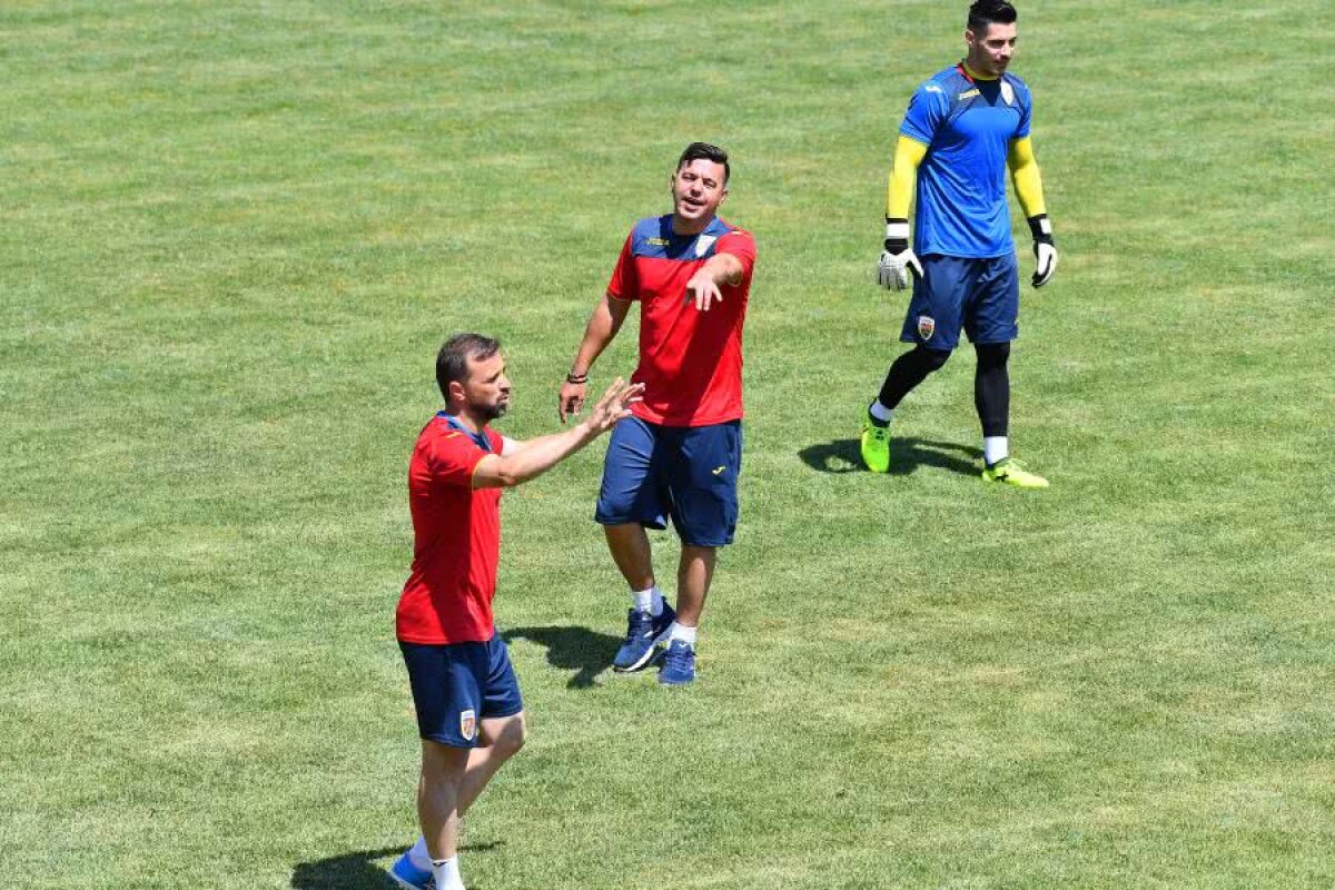 ROMÂNIA U21 // VIDEO+FOTO Voie bună la antrenament! Contra s-a pregătit alături de „tricolorii mici”, dar a cedat primul :D