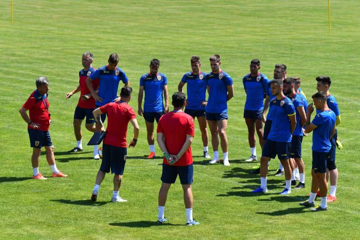 ROMÂNIA U21 // VIDEO+FOTO Voie bună la antrenament! Contra s-a pregătit alături de „tricolorii mici”, dar a cedat primul :D