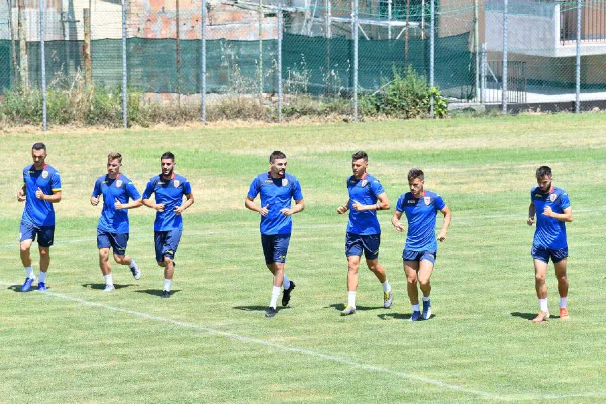 ROMÂNIA U21 // VIDEO+FOTO Voie bună la antrenament! Contra s-a pregătit alături de „tricolorii mici”, dar a cedat primul :D