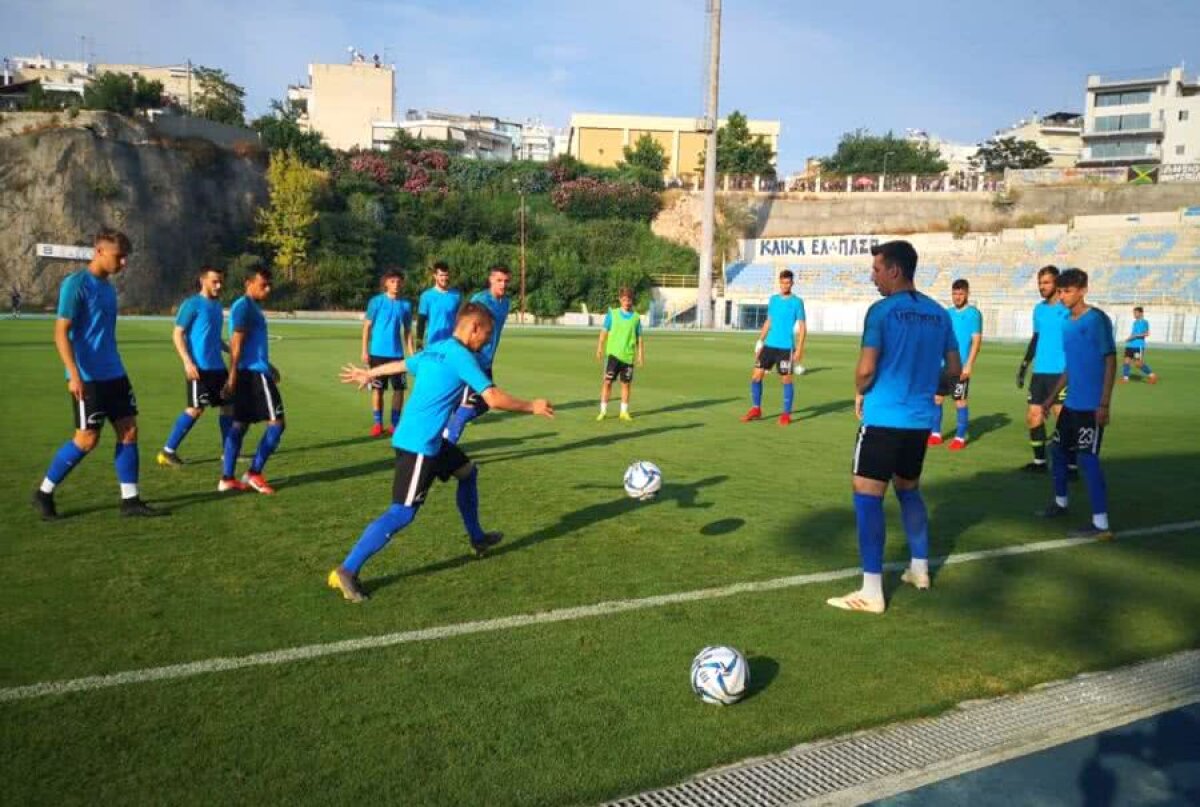 FOTO Olympiacos - Viitorul 3-2 » „11” inedit al lui Gică Hagi, cu un jucător născut în 2002 și unul născut în 2003