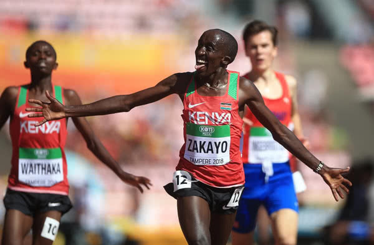 FOTO Așa arată adolescentul Edward Zakayo Pingua, campion sub-20! Fizicul kenianului a iscat însă mari controverse: are el 17 ani?!