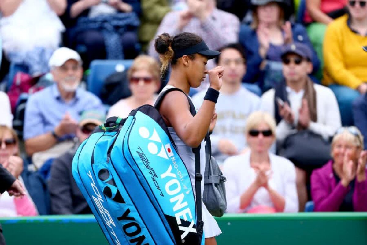 CLASAMENT WTA // Naomi Osaka, eliminată surprinzător de la Birmingham » Barty are drum liber spre locul 1 WTA