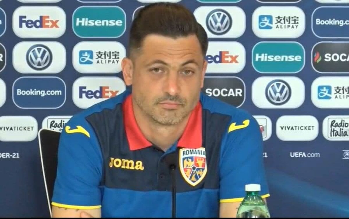 ROMÂNIA U21 - ANGLIA U21 // VIDEO Mirel Rădoi a dat din casă: „Nu trebuia să divulg asta” » I-a răspuns sec lui Boothroyd: „Nu semnez!”