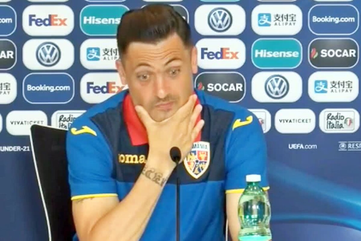 ROMÂNIA U21 - ANGLIA U21 // VIDEO Mirel Rădoi a dat din casă: „Nu trebuia să divulg asta” » I-a răspuns sec lui Boothroyd: „Nu semnez!”