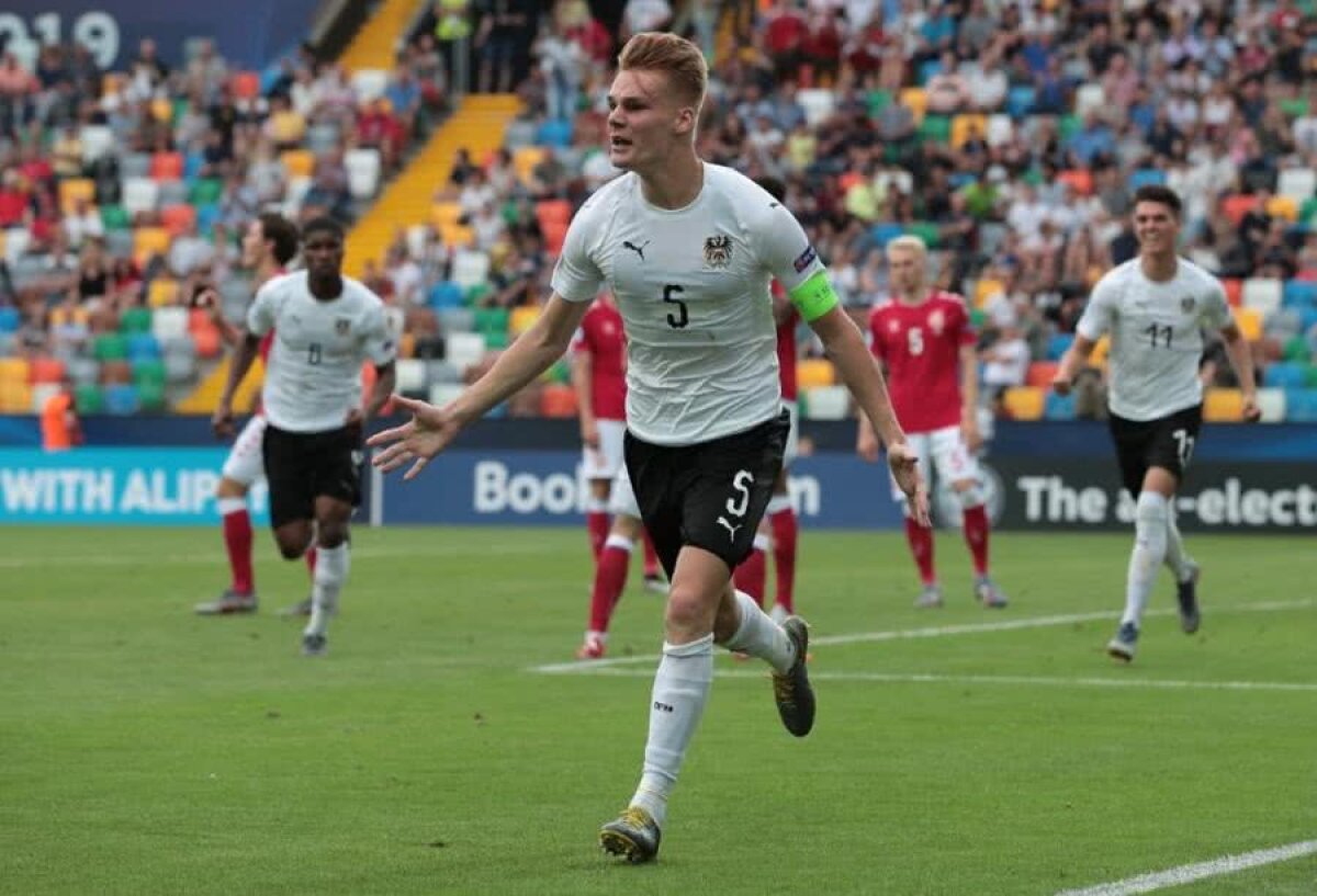 Danemarca U21 - Austria U21 3-1 / Danezii rămân în cursa pentru calificarea în semifinale