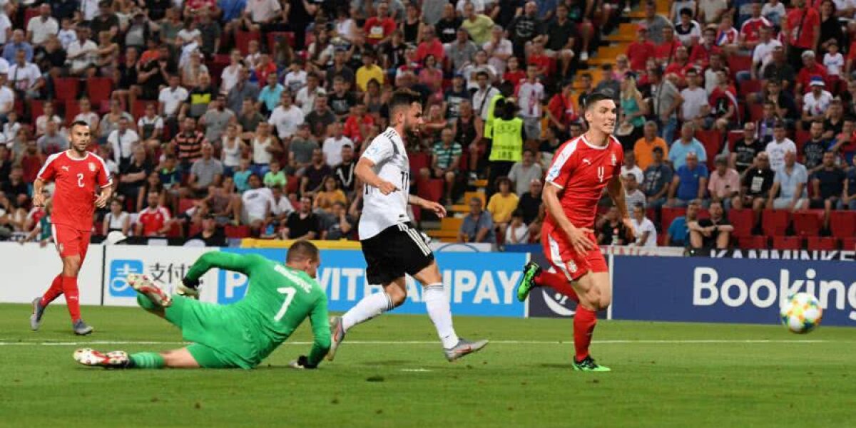 Germania U21 - Serbia U21 6-1 // VIDEO + FOTO Nemții fac scorul turneului, dar nu sunt calificați matematic! + Jovic, starul lui Real, huiduit de propriii fani