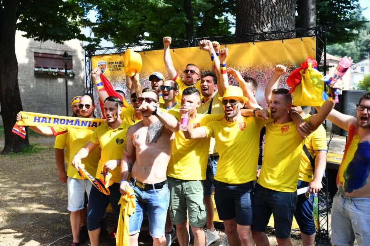 ANGLIA U21 - ROMÂNIA U21 // VIDEO+FOTO Românii au invadat Cesena! Atmosferă fantastică creată de cei 10.000 fani „tricolori”