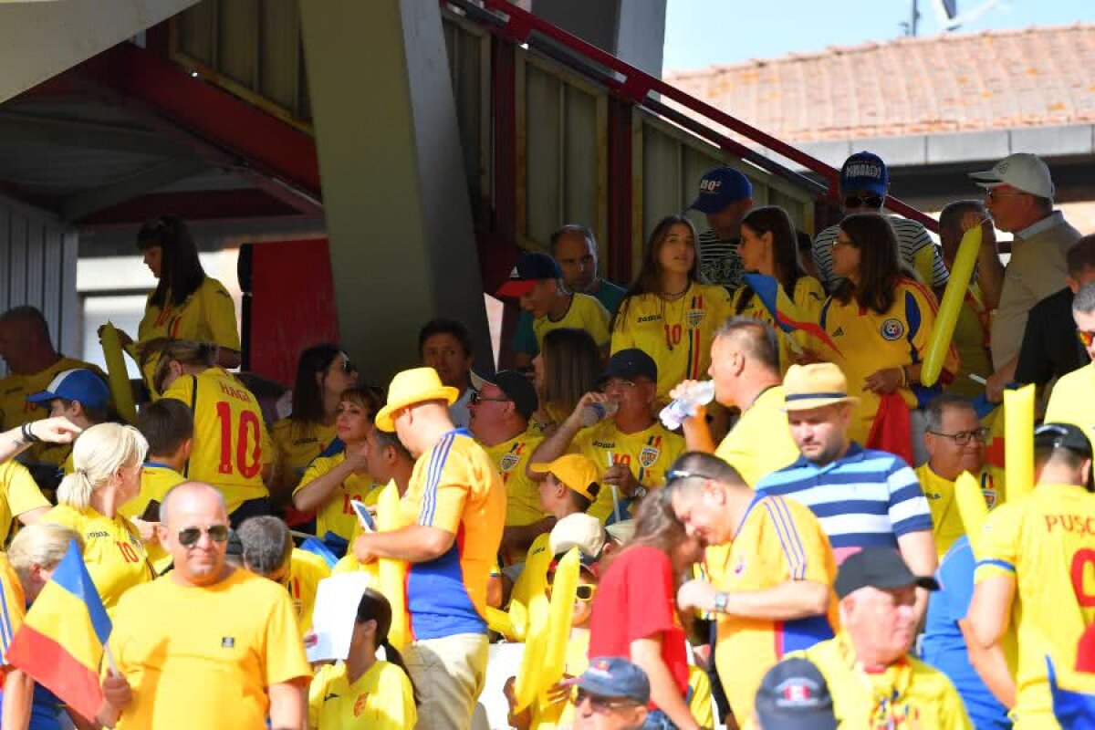 ANGLIA U21 - ROMÂNIA U21 2-4 // FOTO Momente speciale create de fanii „tricolori”: „Cesena e un colț de București”