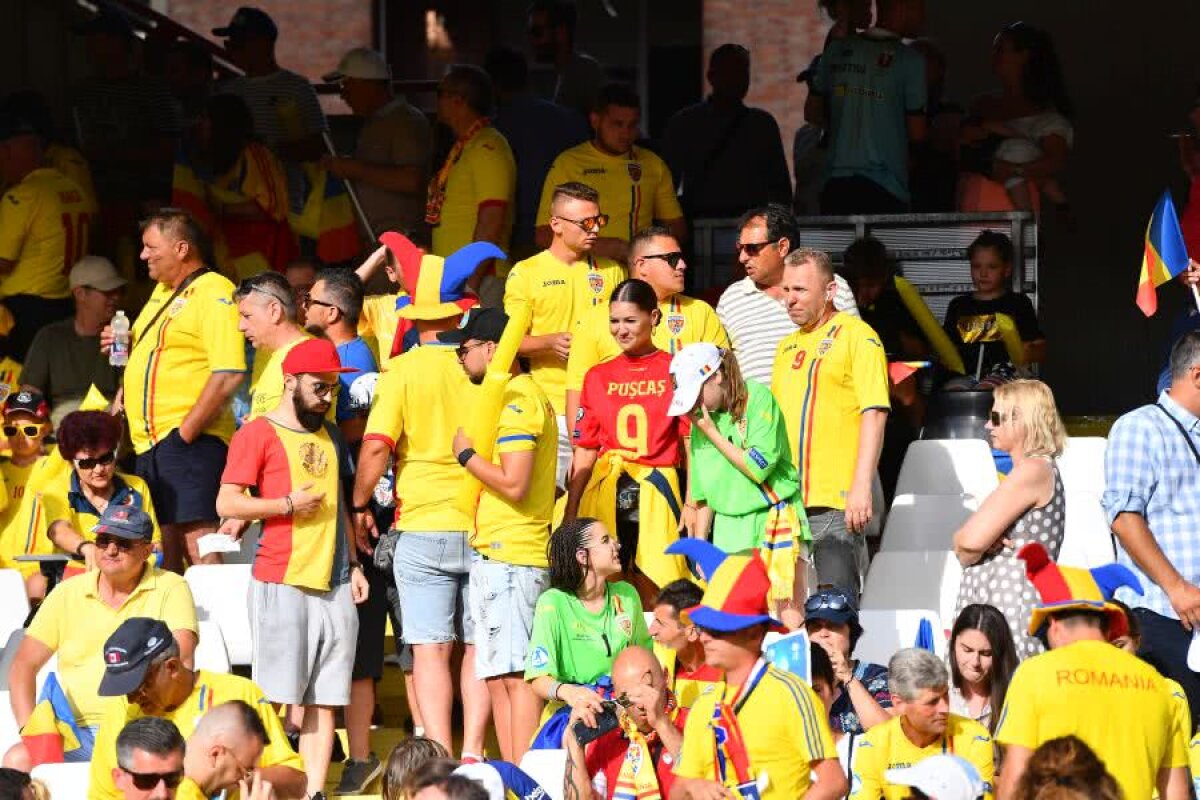 ANGLIA U21 - ROMÂNIA U21 2-4 // FOTO Momente speciale create de fanii „tricolori”: „Cesena e un colț de București”