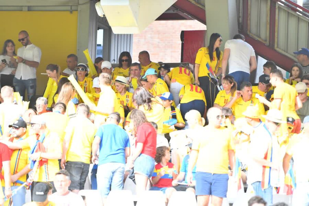 ANGLIA U21 - ROMÂNIA U21 2-4 // FOTO Momente speciale create de fanii „tricolori”: „Cesena e un colț de București”