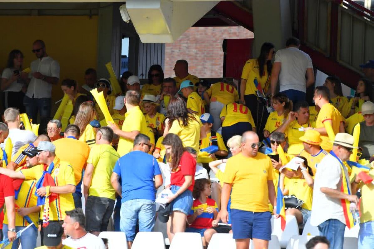 ANGLIA U21 - ROMÂNIA U21 2-4 // FOTO Momente speciale create de fanii „tricolori”: „Cesena e un colț de București”