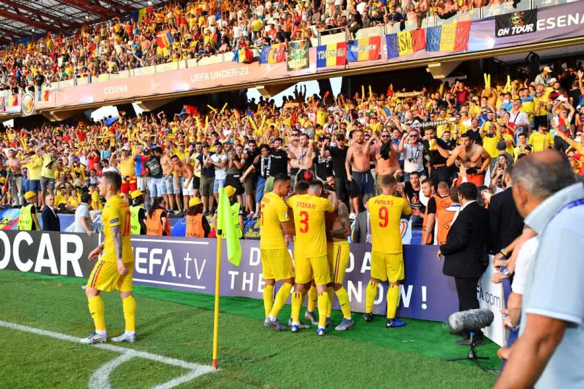 ANGLIA U21 - ROMÂNIA U21 2-4 // SUPERFOTO Imagini impresionante de la final » „Tricolorii” au sărbătorit cu fanii victoria incredibilă
