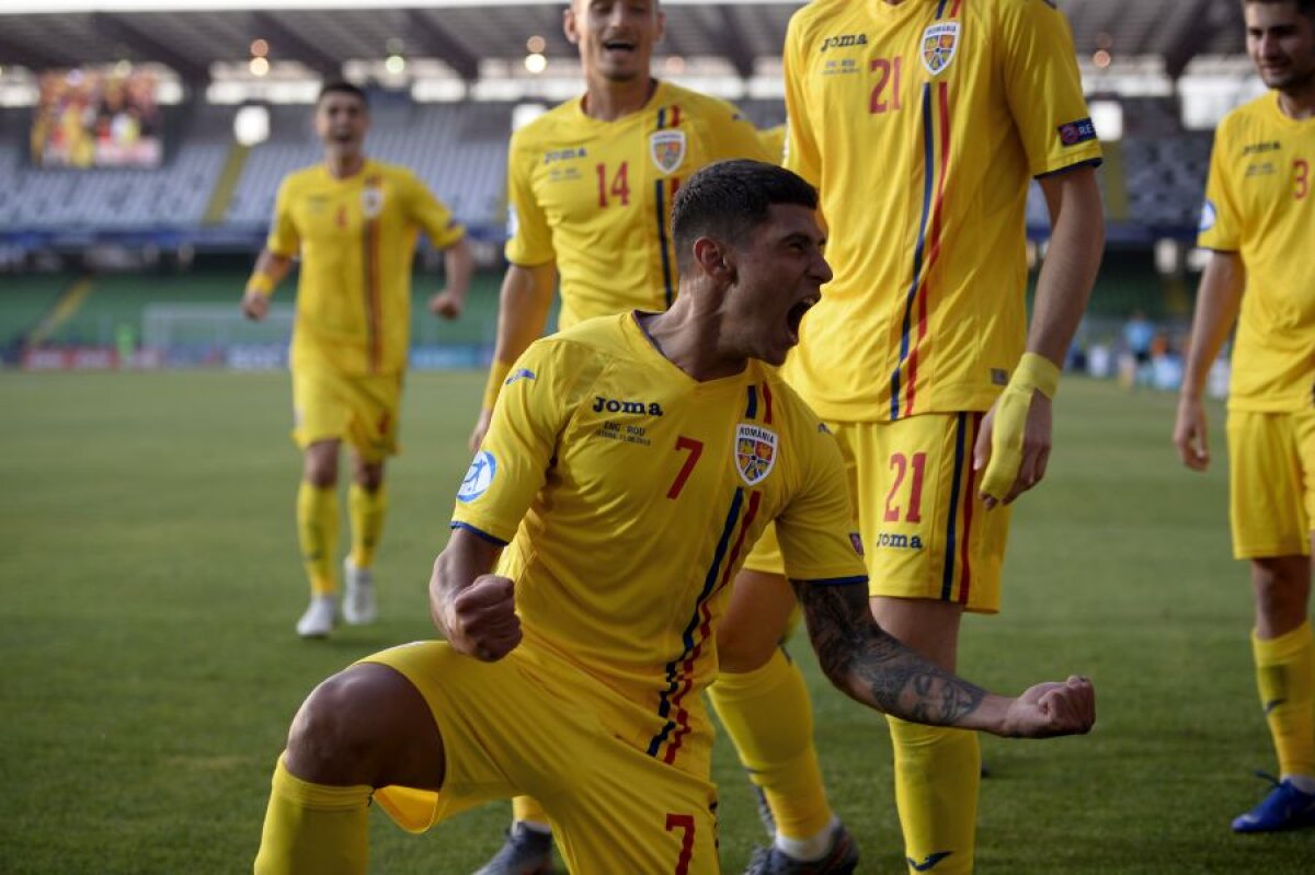 ANGLIA U21 - ROMÂNIA U21 2-4 // VIDEO Mirel Rădoi admite o eroare: „Florinel Coman mi-a dat o palmă! Chiar e «Original Mbappe»”