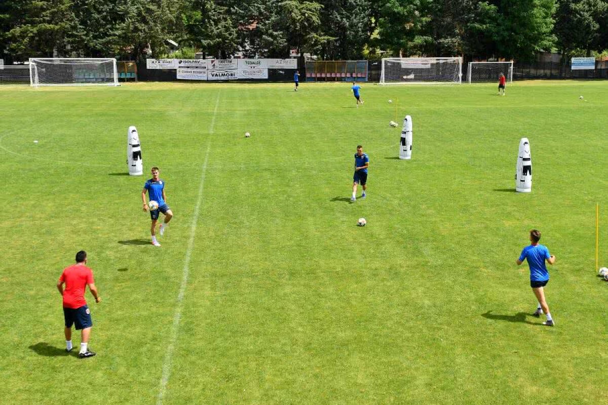 ROMÂNIA 21 - ANGLIA U21 4-2 // VIDEO Cosmin Contra, „luat la șuturi” de Ricardo Grigore :D » Cum s-au antrenat azi jucătorii lui Mirel Rădoi