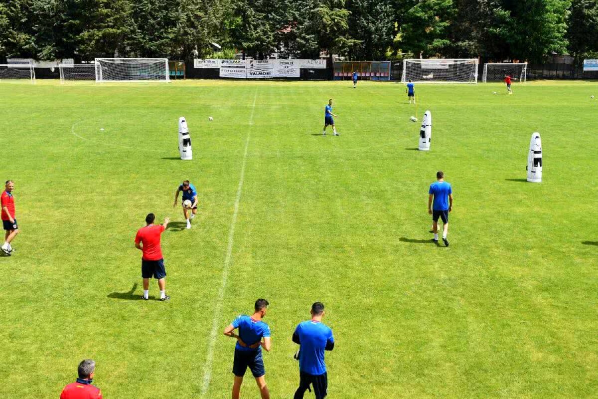 ROMÂNIA 21 - ANGLIA U21 4-2 // VIDEO Cosmin Contra, „luat la șuturi” de Ricardo Grigore :D » Cum s-au antrenat azi jucătorii lui Mirel Rădoi