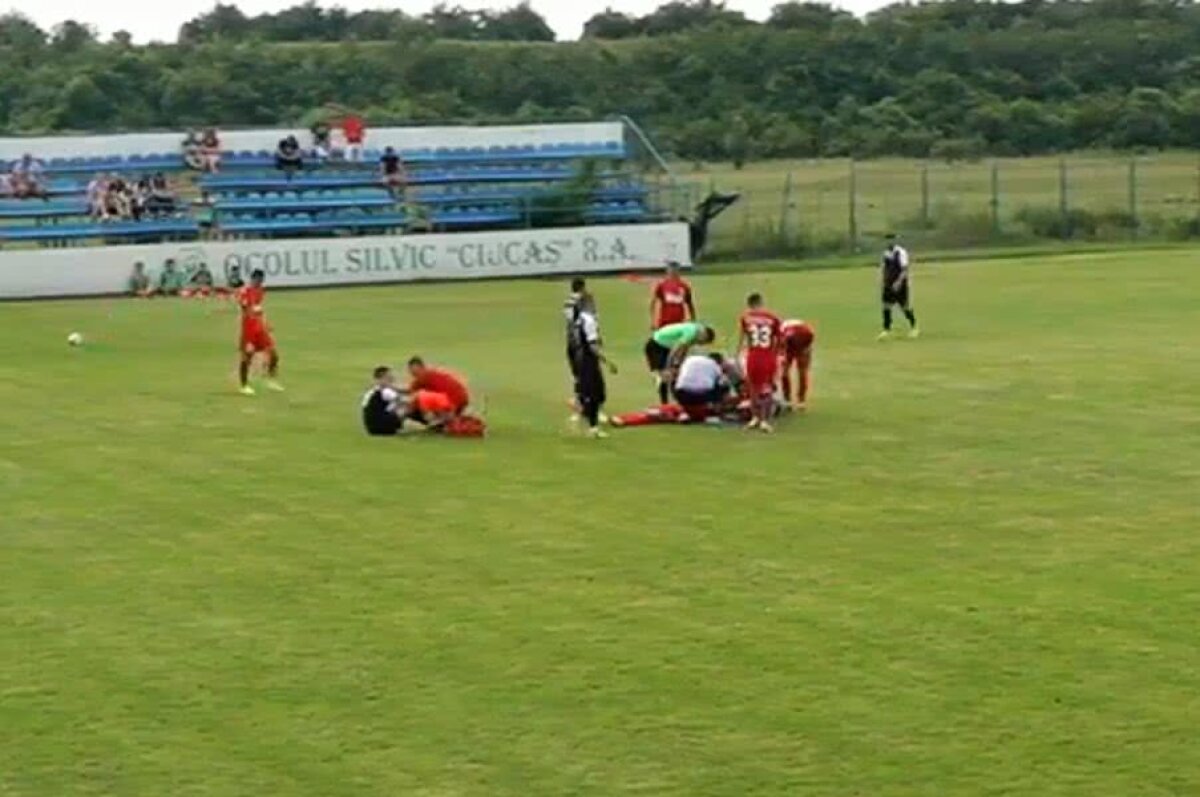 VIDEO Junior Morais s-a accidentat în primul amical al lui FCSB după o ciocnire cu un adversar!