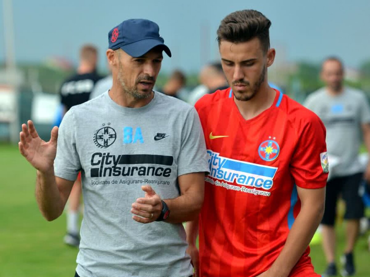 FCSB - CS COLȚEA BRAȘOV 7-0 // VIDEO » Bogdan Andone a câștigat lejer la debutul pe banca roș-albaștrilor