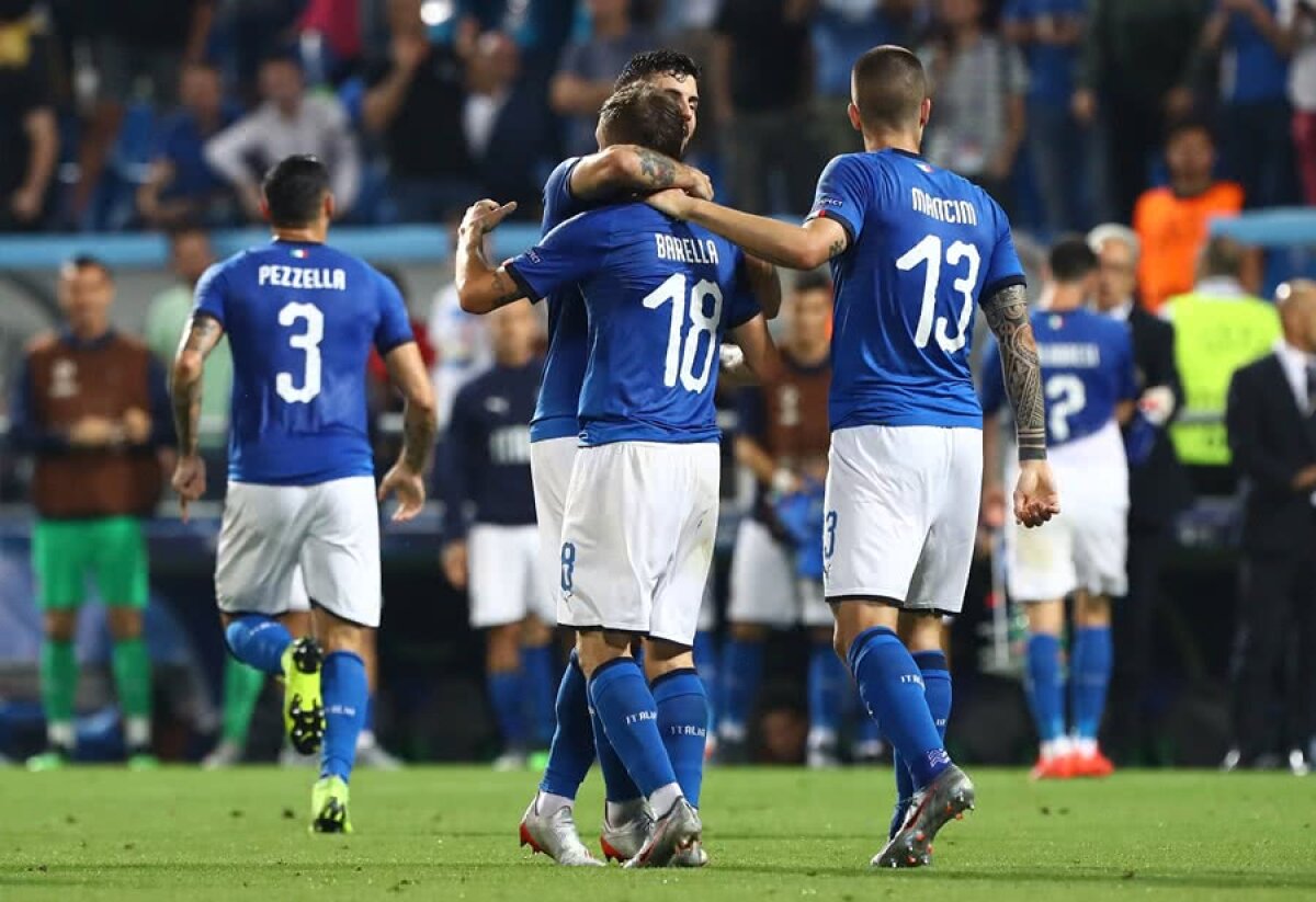 EURO 2019 // Belgia U21 - Italia U21 1-3 și Spania U21 - Polonia U21 5-0 » Toate calculele pentru România U21 în semifinale: putem întâlni Spania U21 sau Germania U21