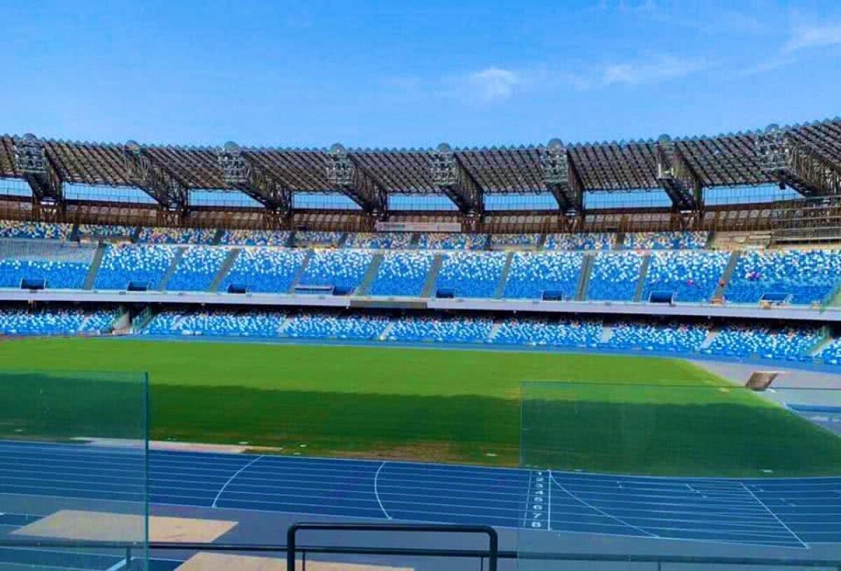 VIDEO+FOTO Makeover spectaculos al stadionului lui Napoli » San Paolo s-a schimbat complet în doar o lună!