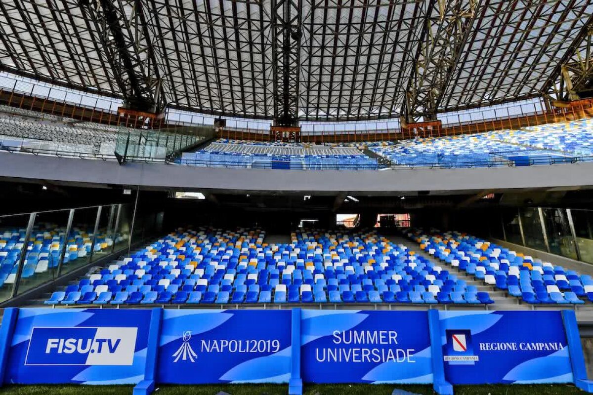 VIDEO+FOTO Makeover spectaculos al stadionului lui Napoli » San Paolo s-a schimbat complet în doar o lună!