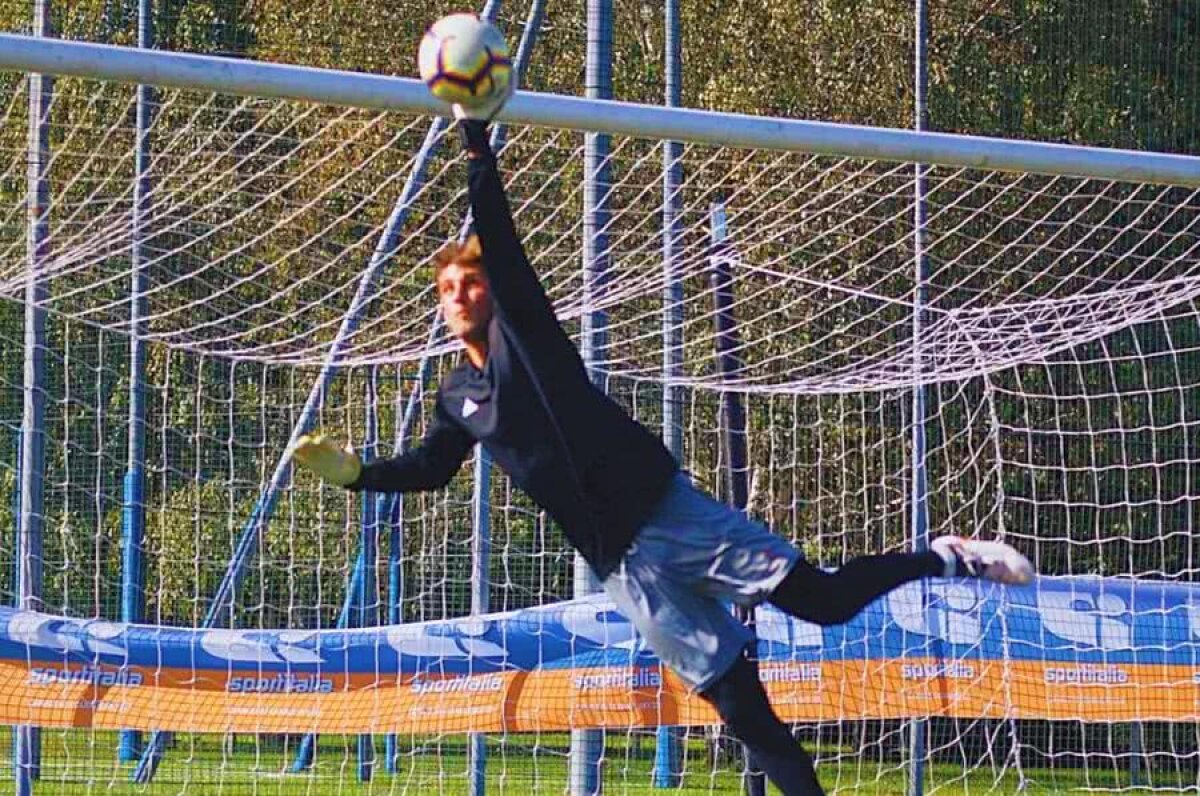 Riccardo Piscitelli, „Spiderman” de la Dinamo » Cum e caracterizat portarul pe care-l vor „câinii”