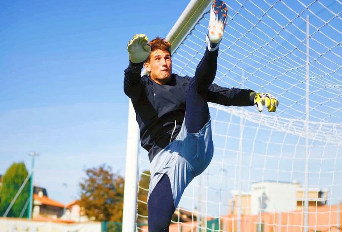 Riccardo Piscitelli, „Spiderman” de la Dinamo » Cum e caracterizat portarul pe care-l vor „câinii”