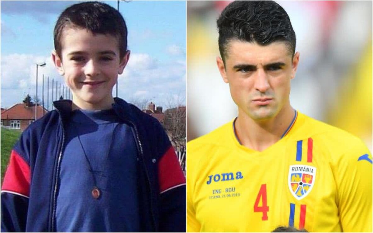 ROMÂNIA U21 // FOTO Imagini de colecție » Cum arătau Ianis Hagi, Florinel Coman și Ionuț Radu în copilărie :)