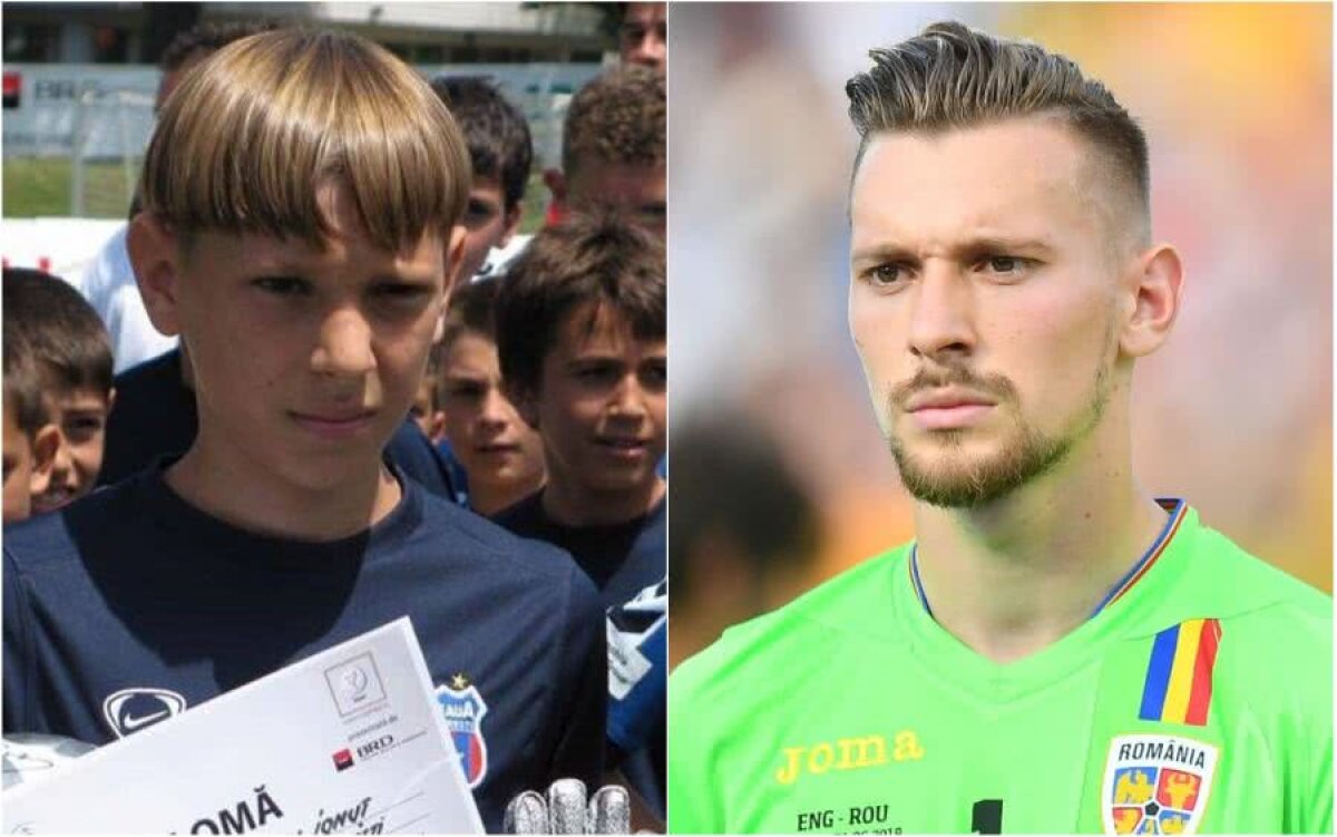 ROMÂNIA U21 // FOTO Imagini de colecție » Cum arătau Ianis Hagi, Florinel Coman și Ionuț Radu în copilărie :)