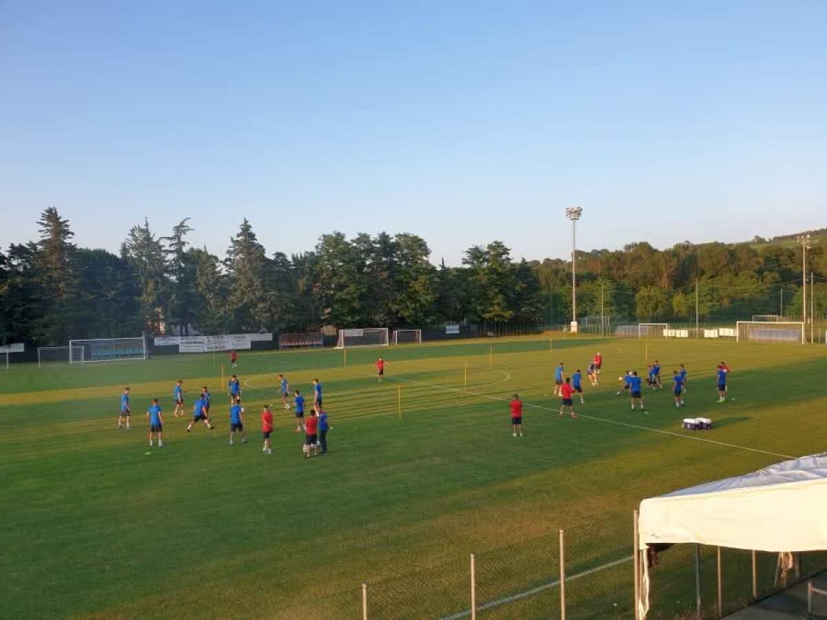 FRANȚA U21 - ROMÂNIA U21 // VIDEO+FOTO Echipa GSP a transmis ultimele noutăți, de la antrenamentul oficial + Număr-record de români la partida cu Franța!