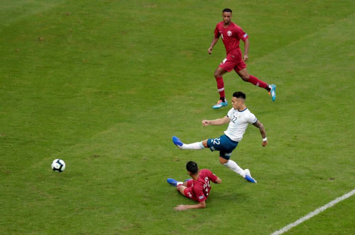 COPA AMERICA // FOTO Columbia și Argentina merg în „sferturile” competiției » Messi și compania s-au chinuit cu Qatar