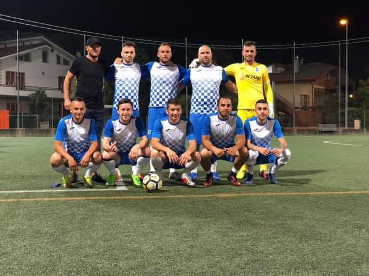 EURO 2019 // FOTO+VIDEO Naționala U21, susținută de o echipă de români din Bologna! Provocare pentru FRF