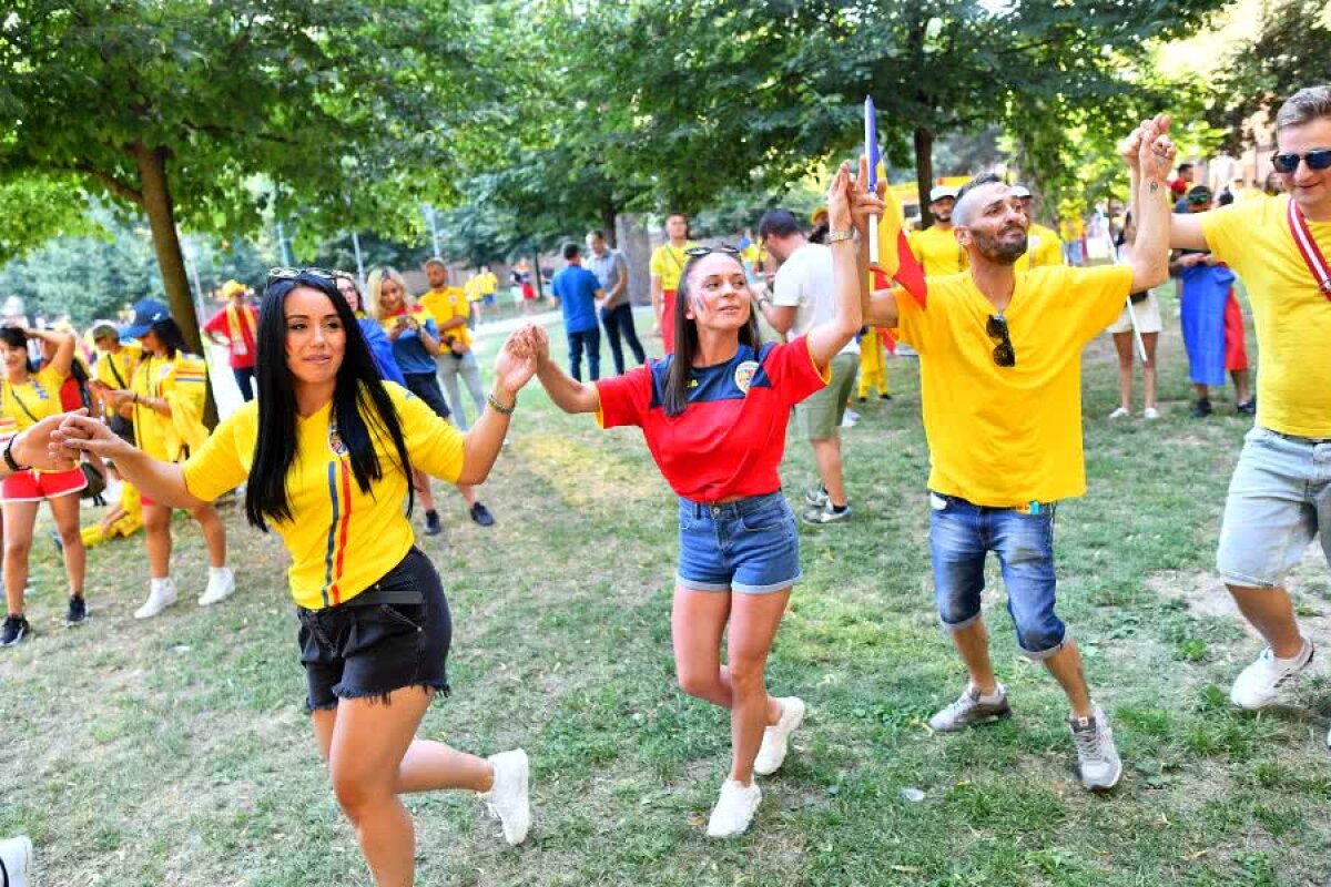 FRANȚA U21 - ROMÂNIA U21 // VIDEO + FOTO Drumul fanilor naționalei spre stadionul din Cesena » România U21 are parte de o susținere impresionantă