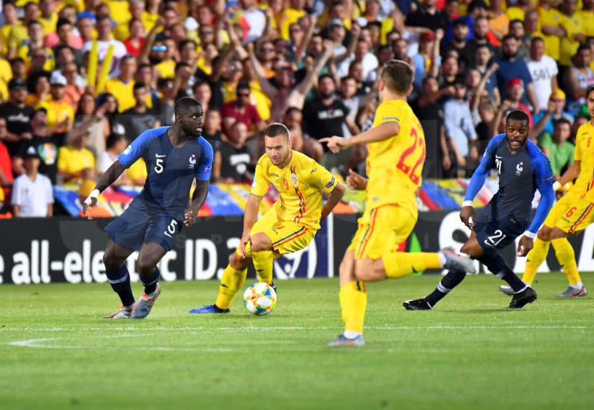 FRANȚA U21 - ROMÂNIA U21 0-0 // VIDEO + FOTO România MARE!!! „Tricolorii” mici au remizat cu Franța și sunt în semifinalele EURO 2019