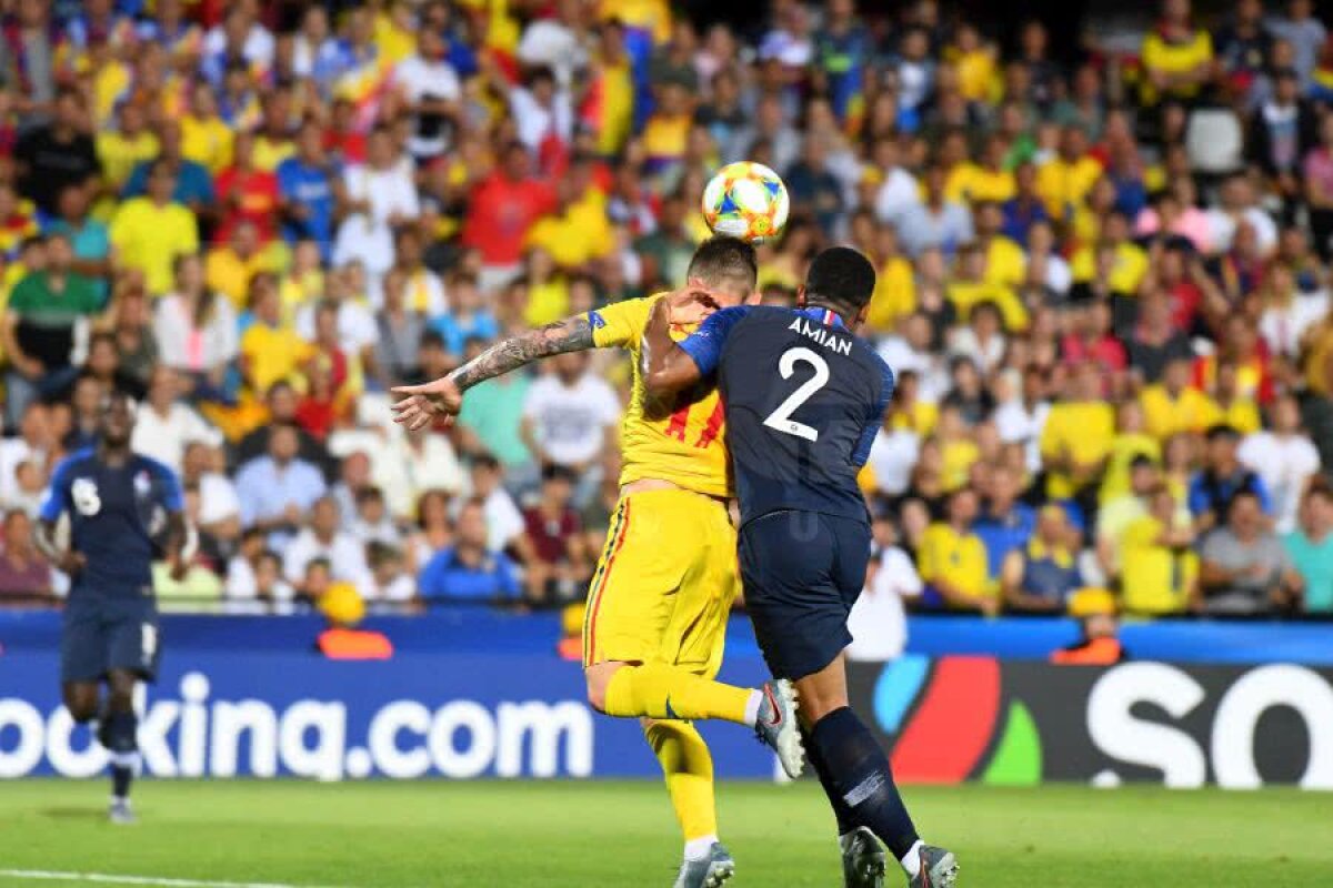 FRANȚA U21 - ROMÂNIA U21 // GALERIE FOTO + VIDEO Arbitrul i-a refuzat un penalty României în minutul 18! Cicâldău, doborât în careul francezilor + părerea lui Adrian Porumboiu