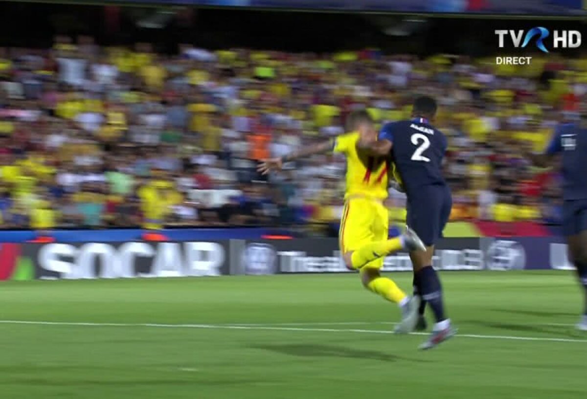 FRANȚA U21 - ROMÂNIA U21 // GALERIE FOTO + VIDEO Arbitrul i-a refuzat un penalty României în minutul 18! Cicâldău, doborât în careul francezilor + părerea lui Adrian Porumboiu