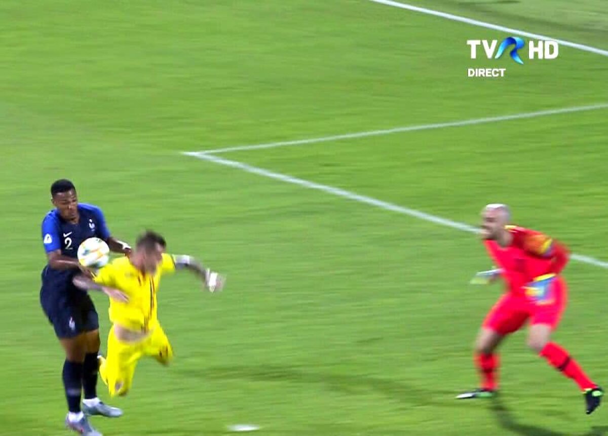 FRANȚA U21 - ROMÂNIA U21 // GALERIE FOTO + VIDEO Arbitrul i-a refuzat un penalty României în minutul 18! Cicâldău, doborât în careul francezilor + părerea lui Adrian Porumboiu