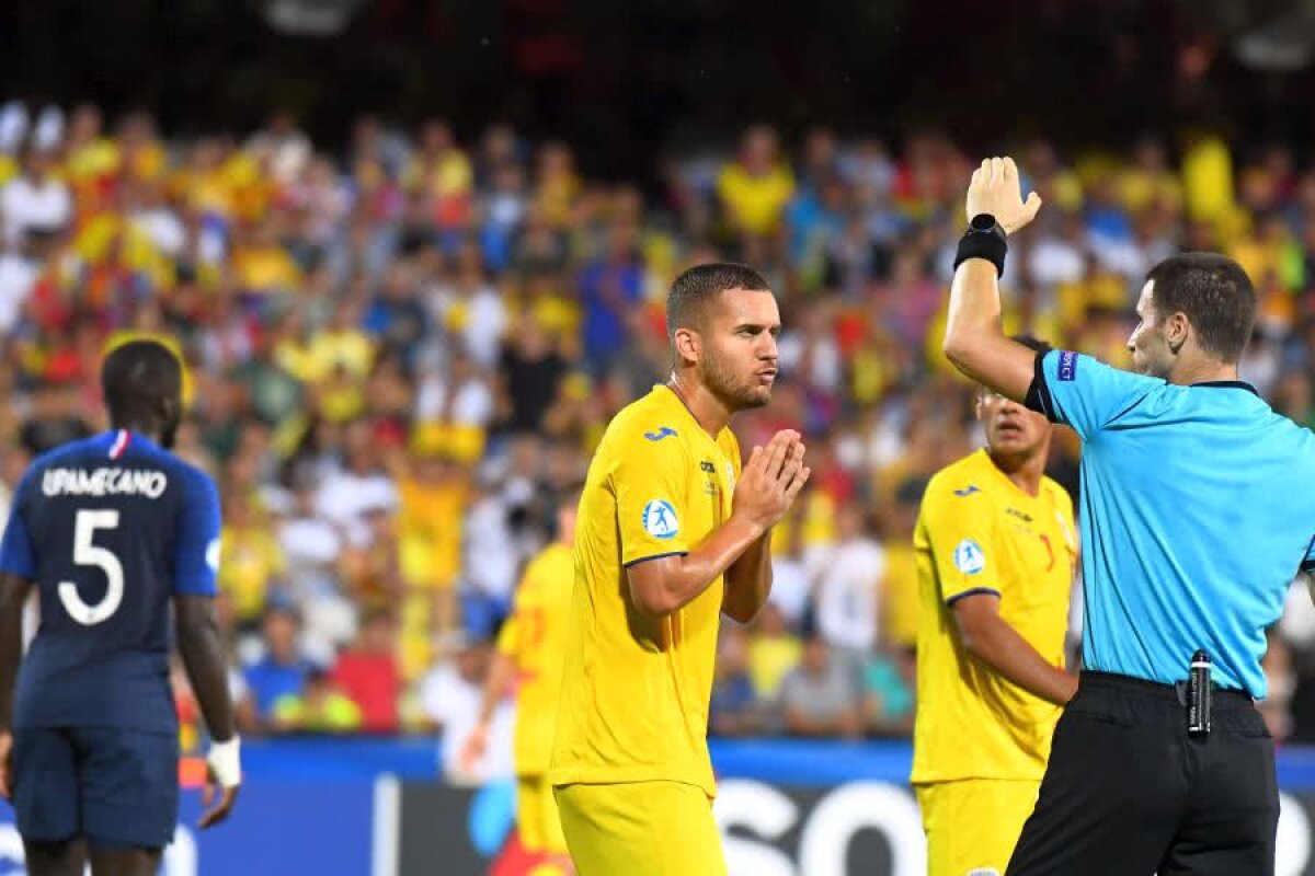 FRANȚA U21 - ROMÂNIA U21 0-0 // VIDEO + FOTO România MARE!!! „Tricolorii” mici au remizat cu Franța și sunt în semifinalele EURO 2019