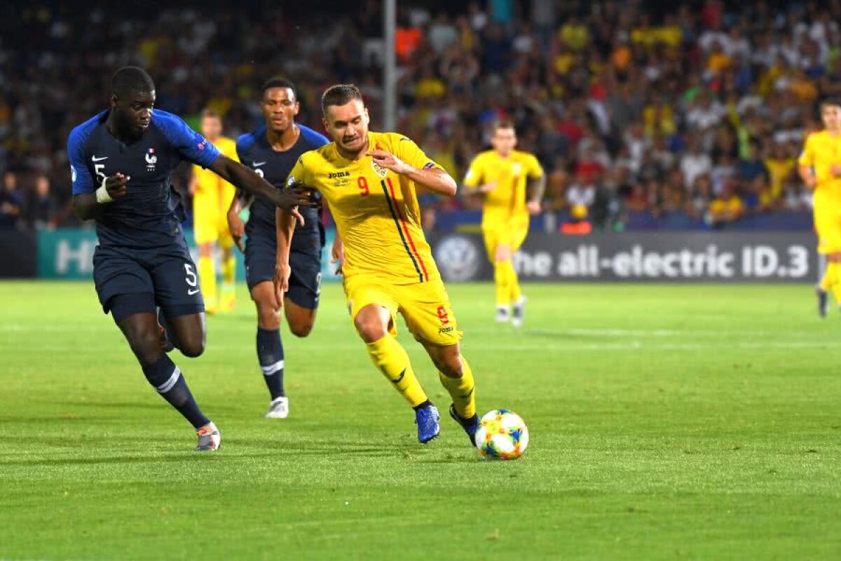 FRANȚA U21 - ROMÂNIA U21 0-0 // VIDEO + FOTO România MARE!!! „Tricolorii” mici au remizat cu Franța și sunt în semifinalele EURO 2019