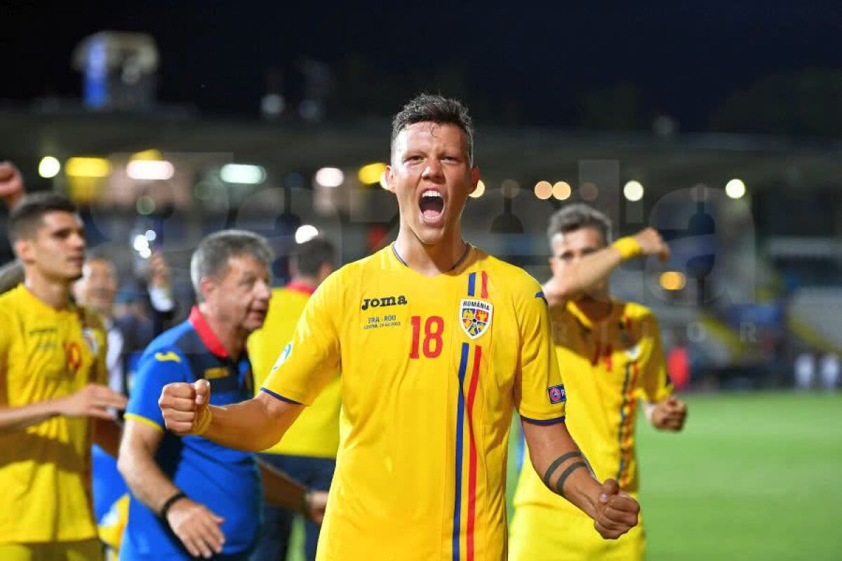 FRANȚA U21 - ROMÂNIA U21 0-0 // VIDEO + FOTO România MARE!!! „Tricolorii” mici au remizat cu Franța și sunt în semifinalele EURO 2019