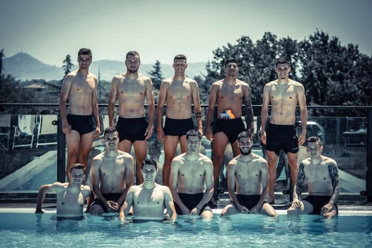 FOTO „Pistolarii” României s-au relaxat la piscină cu pătrățelele la vedere