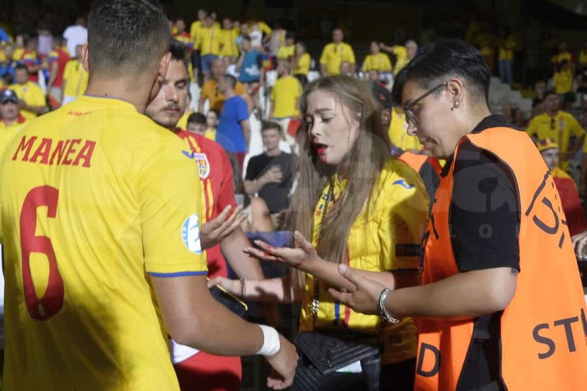 FRANȚA U21 - ROMÂNIA U21 0-0// FOTO 5 fani români au fost interziși pe stadioane după Anglia U21 - România U21