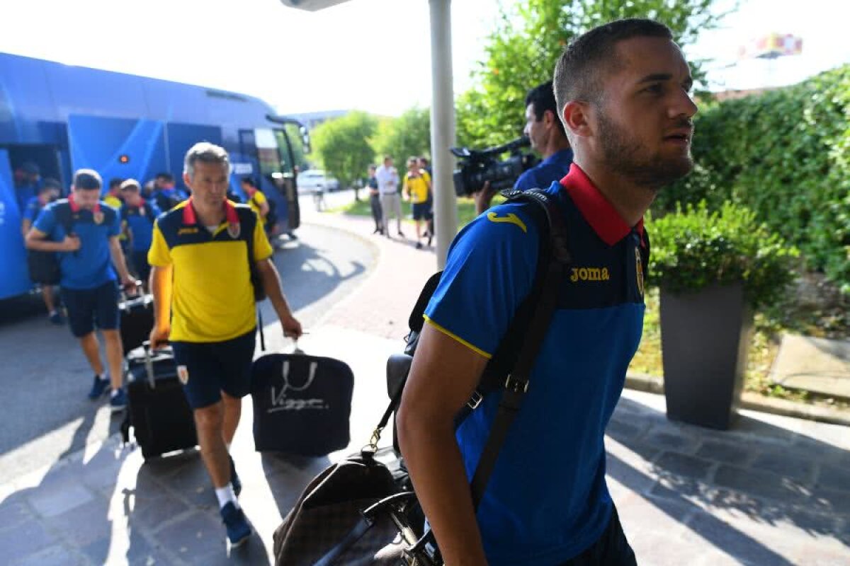 GERMANIA U21 - ROMÂNIA U21 // GALERIE FOTO Naționala U21 a ajuns la hotelul din Bologna » Imagini în exclusivitate surprinse de reporterii GSP